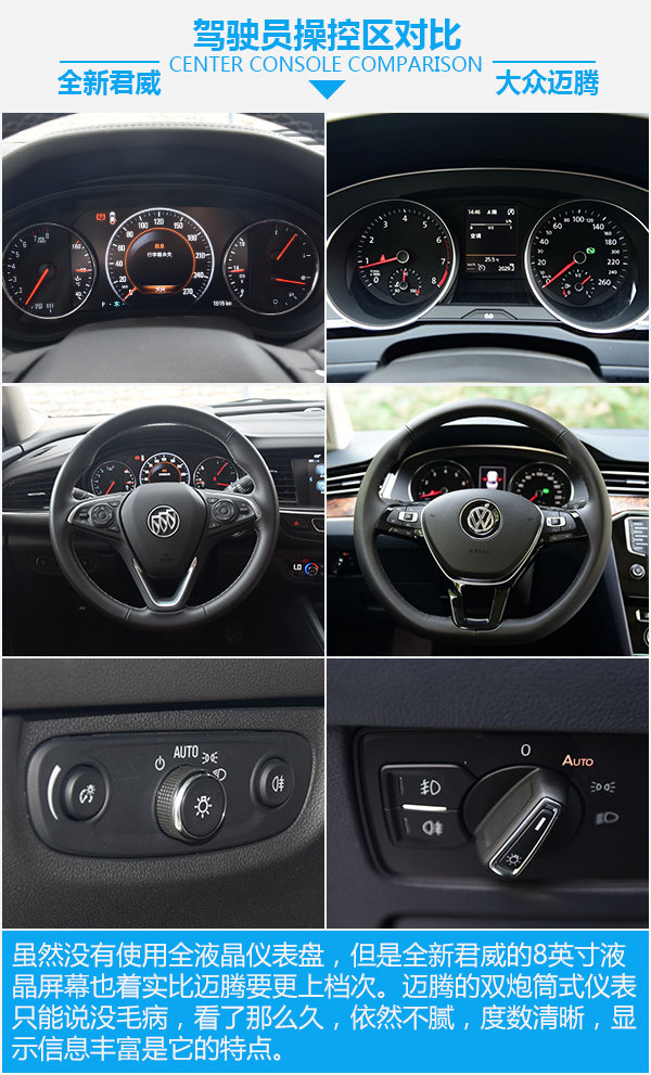 一场不可避免的战争 全新君威对比大众迈腾-图2