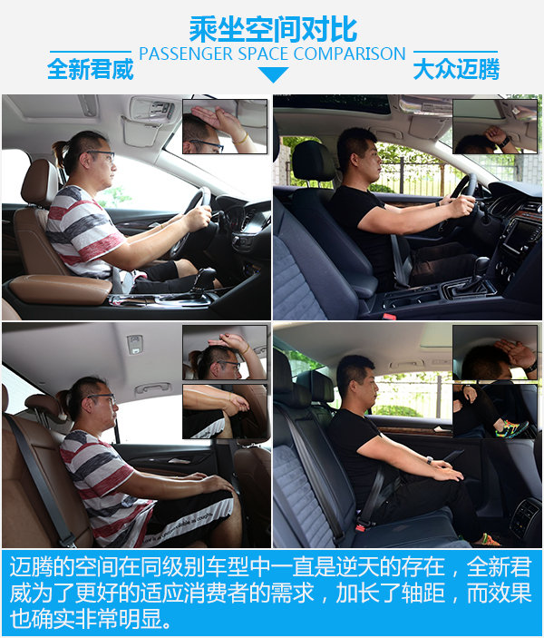 一场不可避免的战争 全新君威对比大众迈腾-图2